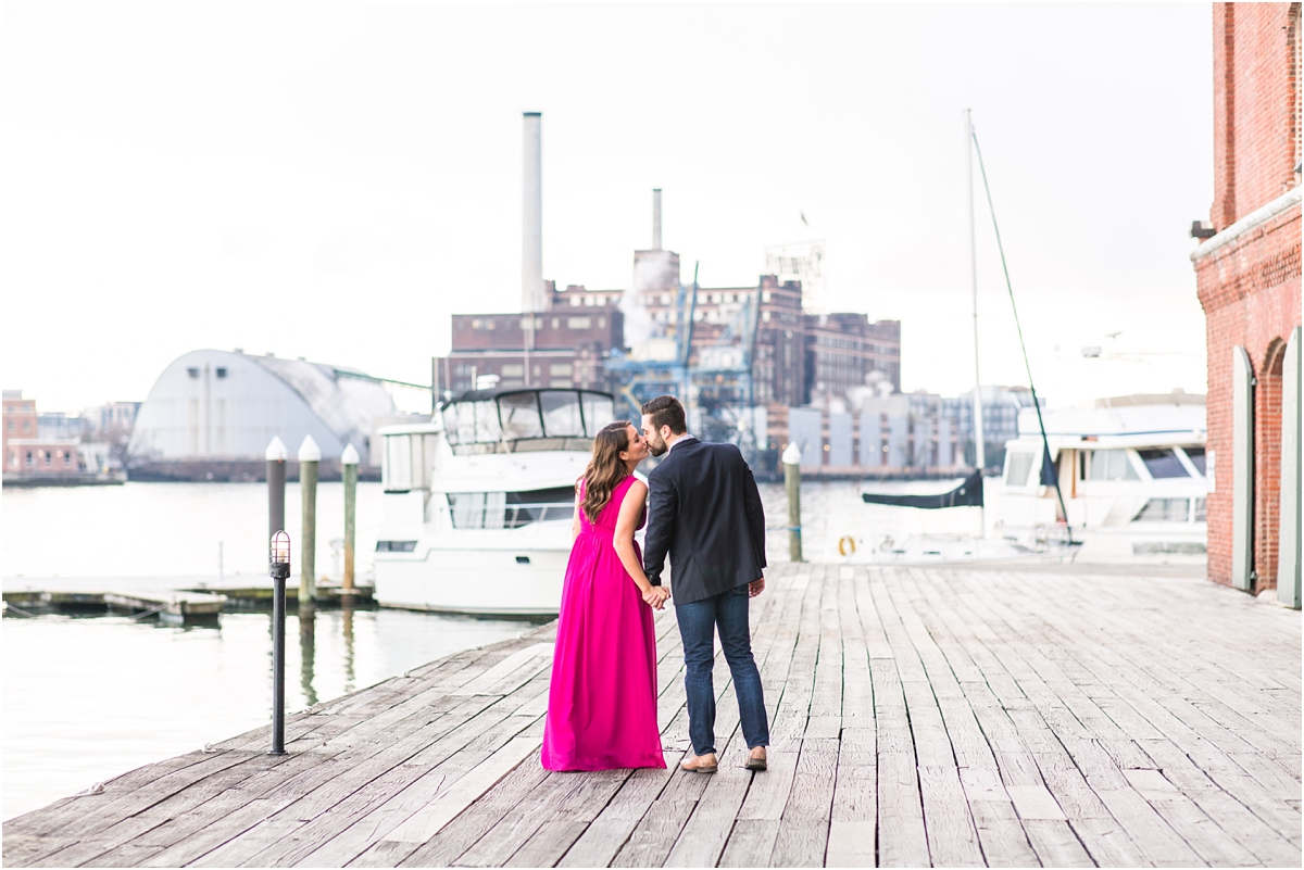 Fells point engagement session