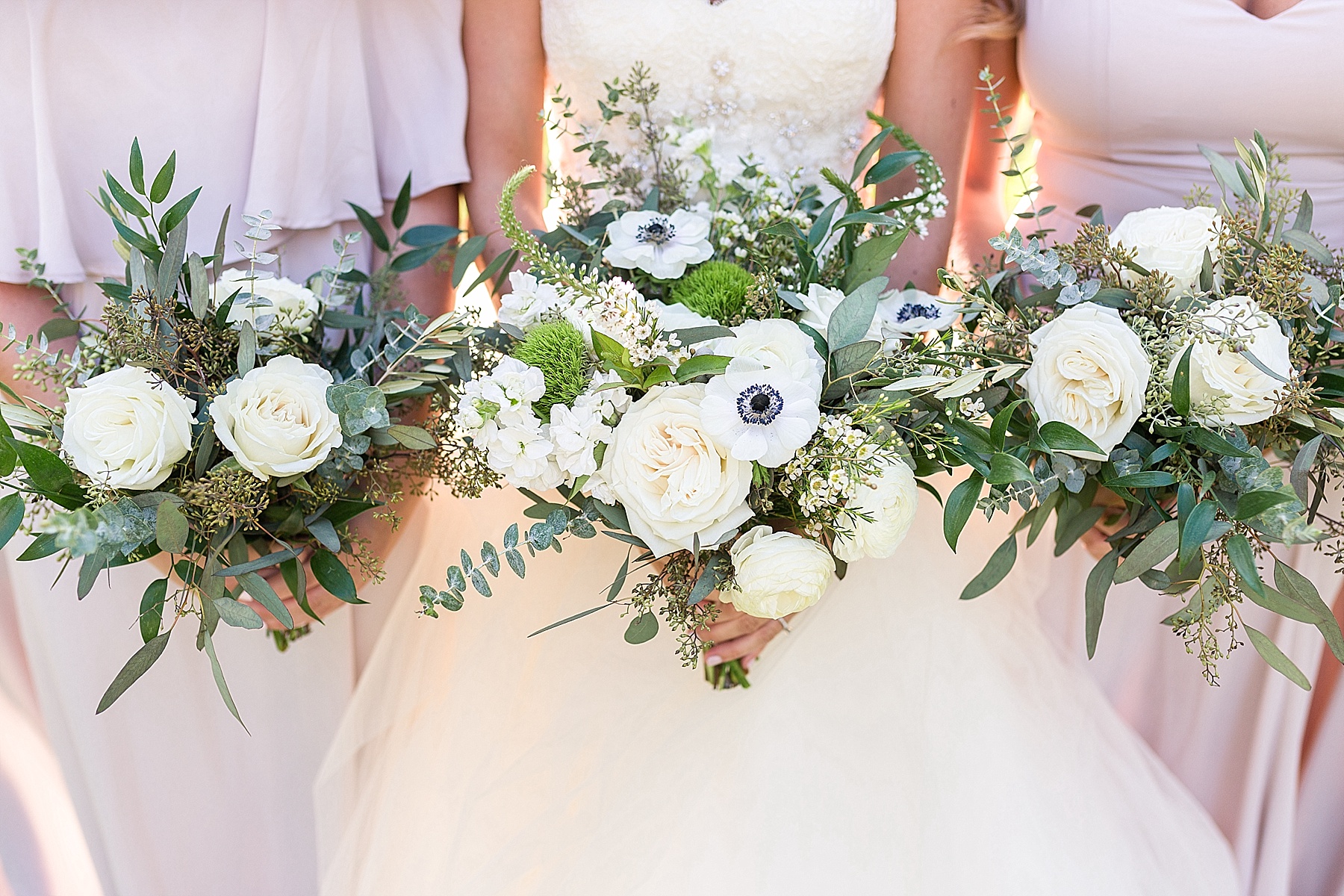 bridal bouquet by Bend in the River Farm photographed by Alexandra Mandato Photography