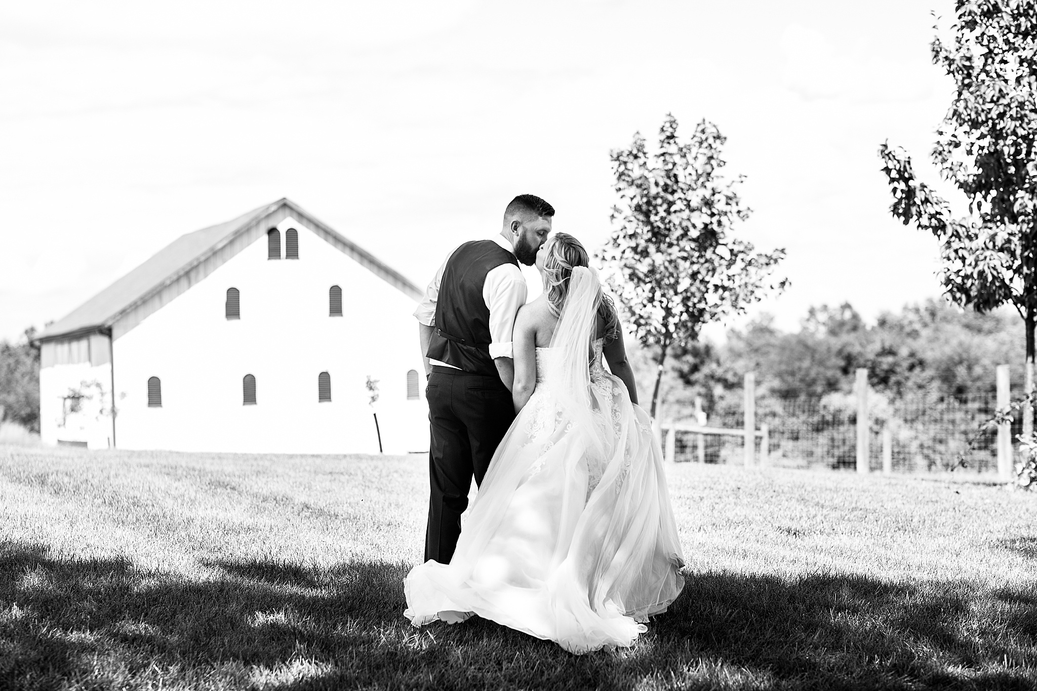 bride and groom on wedding day with Alexandra Mandato Photography