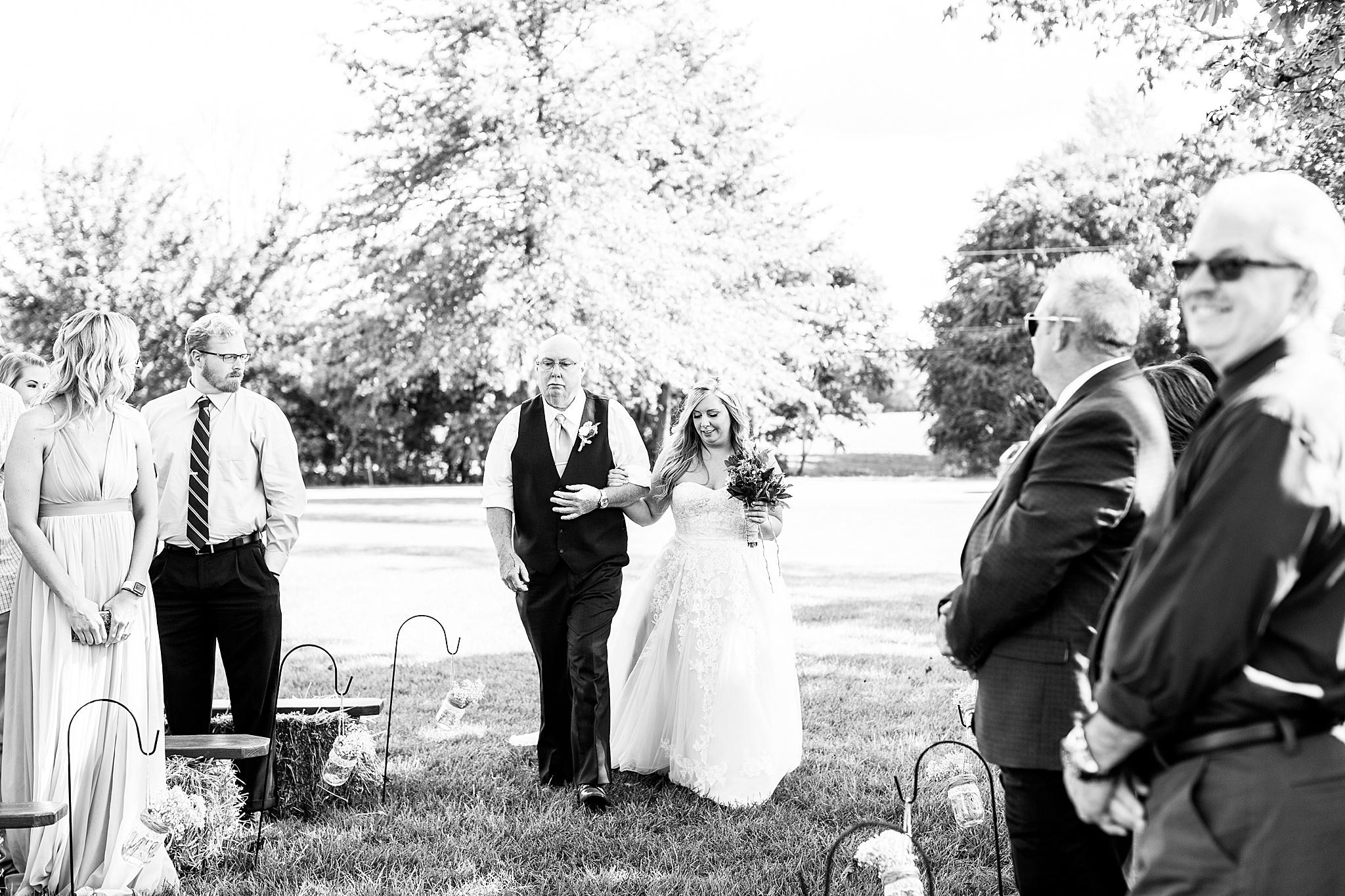 Green Meadows Farm wedding ceremony photographed by Alexandra Mandato Photography