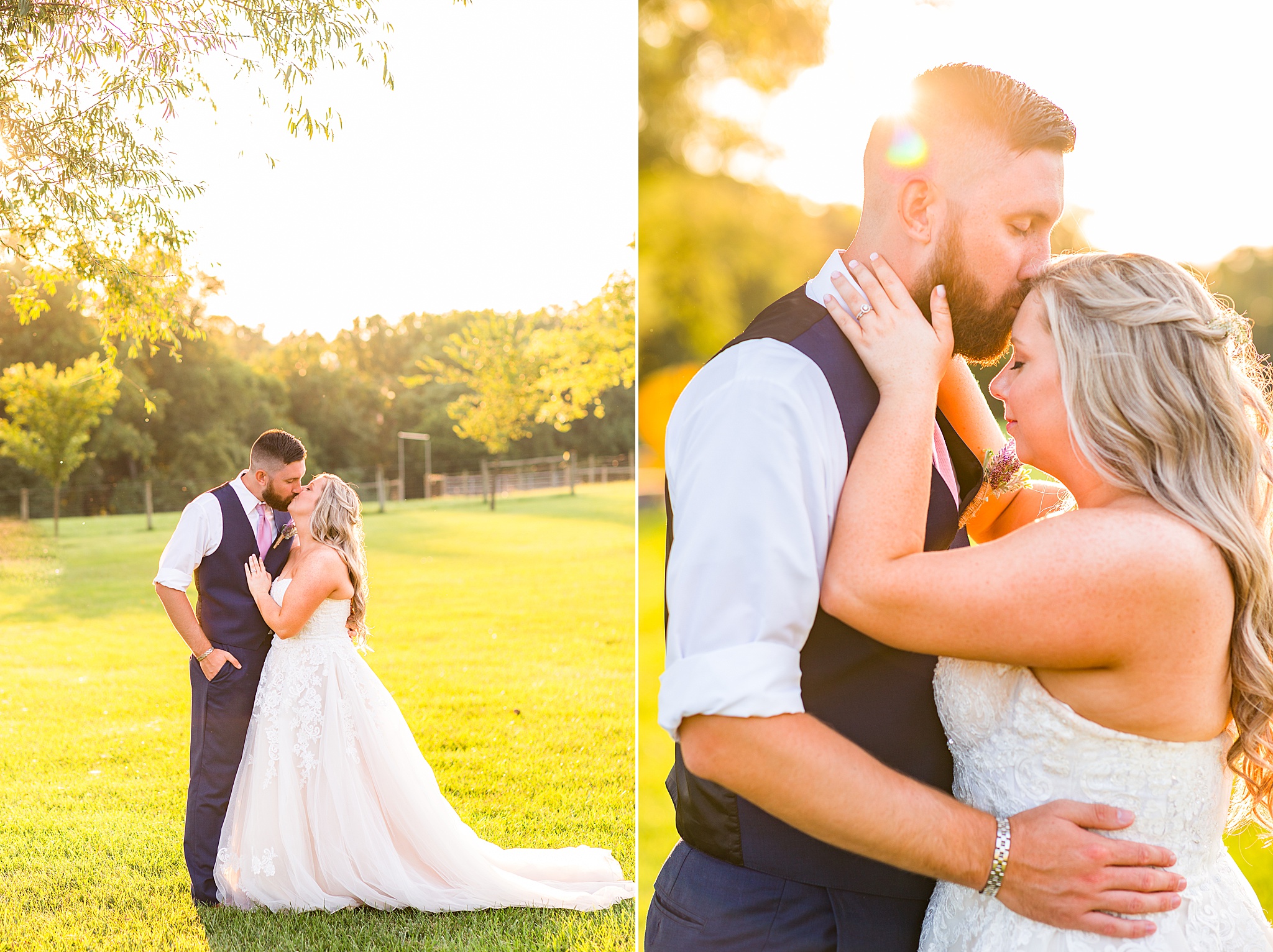 wedding photos by Alexandra Mandato Photography in Maryland at Green Meadows Farm