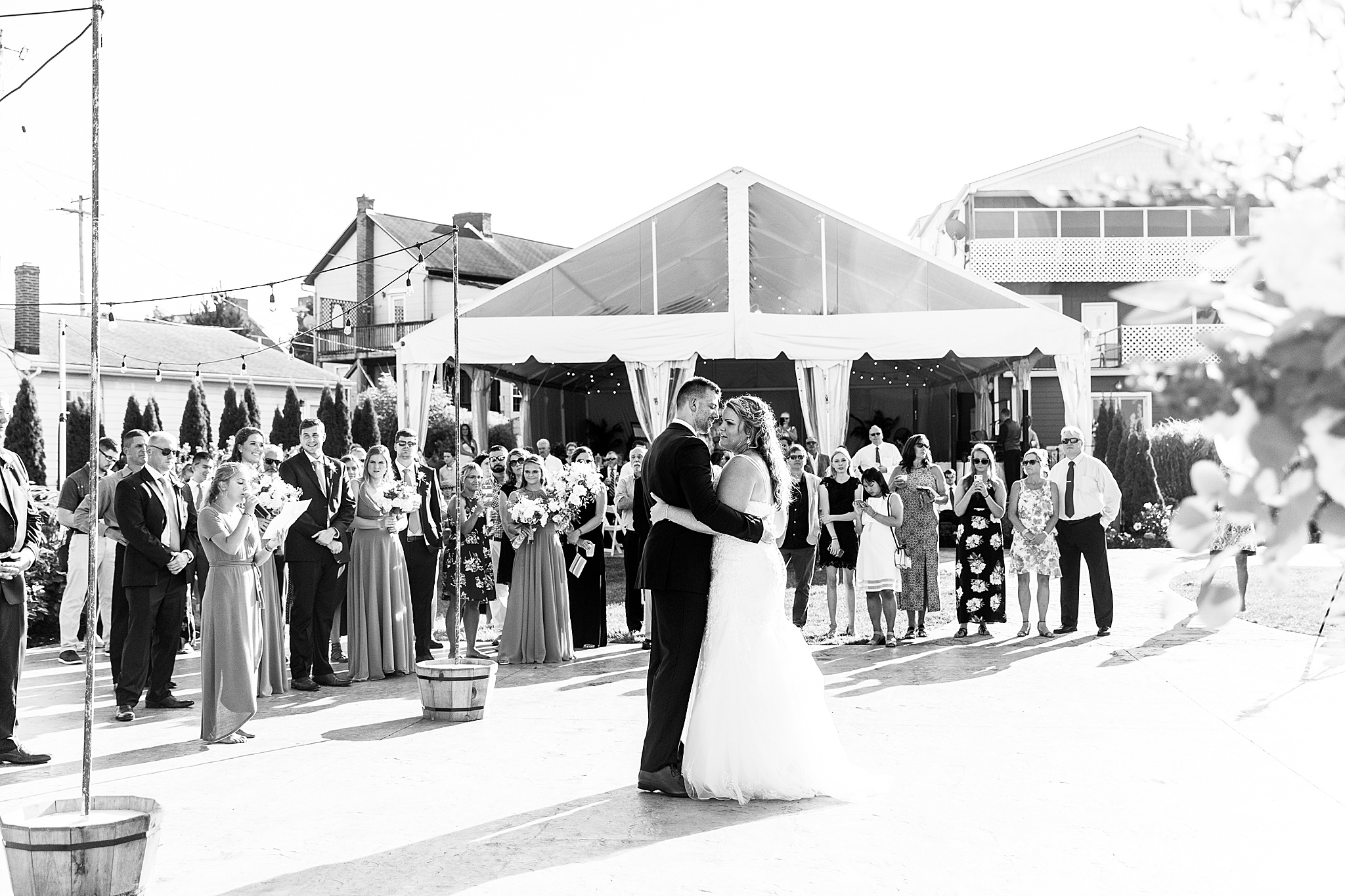 wedding reception photographed by MD wedding photographer Alexandra Mandato Photography