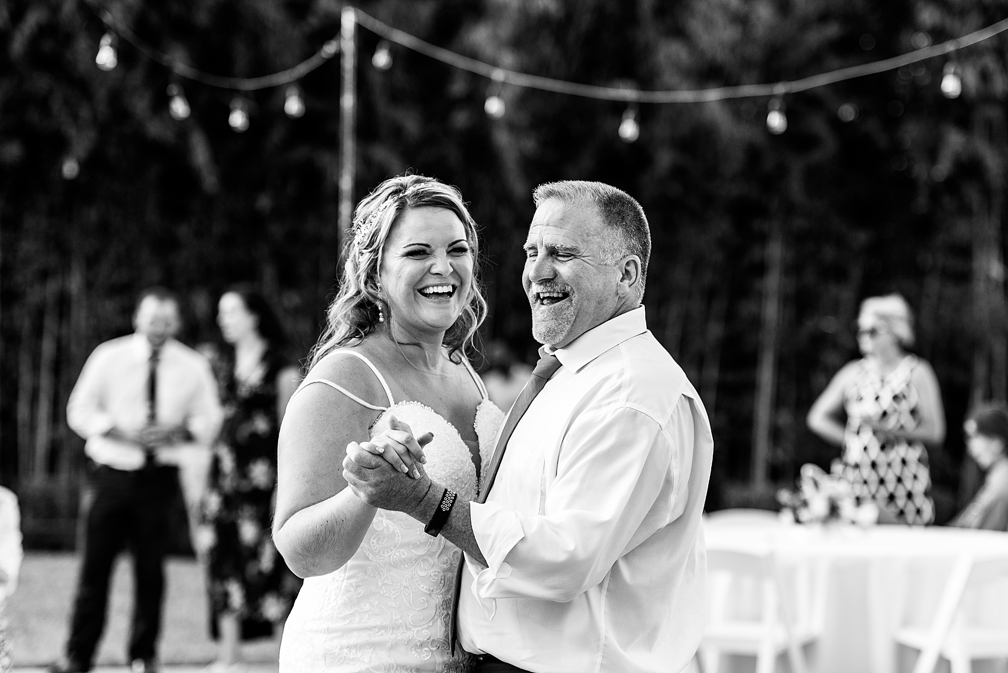 father daughter dance photographed by Alexandra Mandato Photography