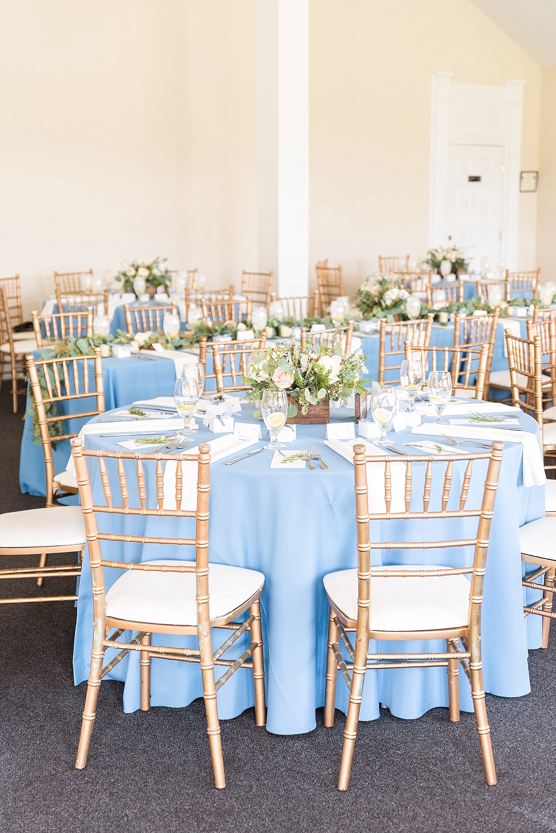 modern centerpieces for wedding with Alexandra Mandato Photography