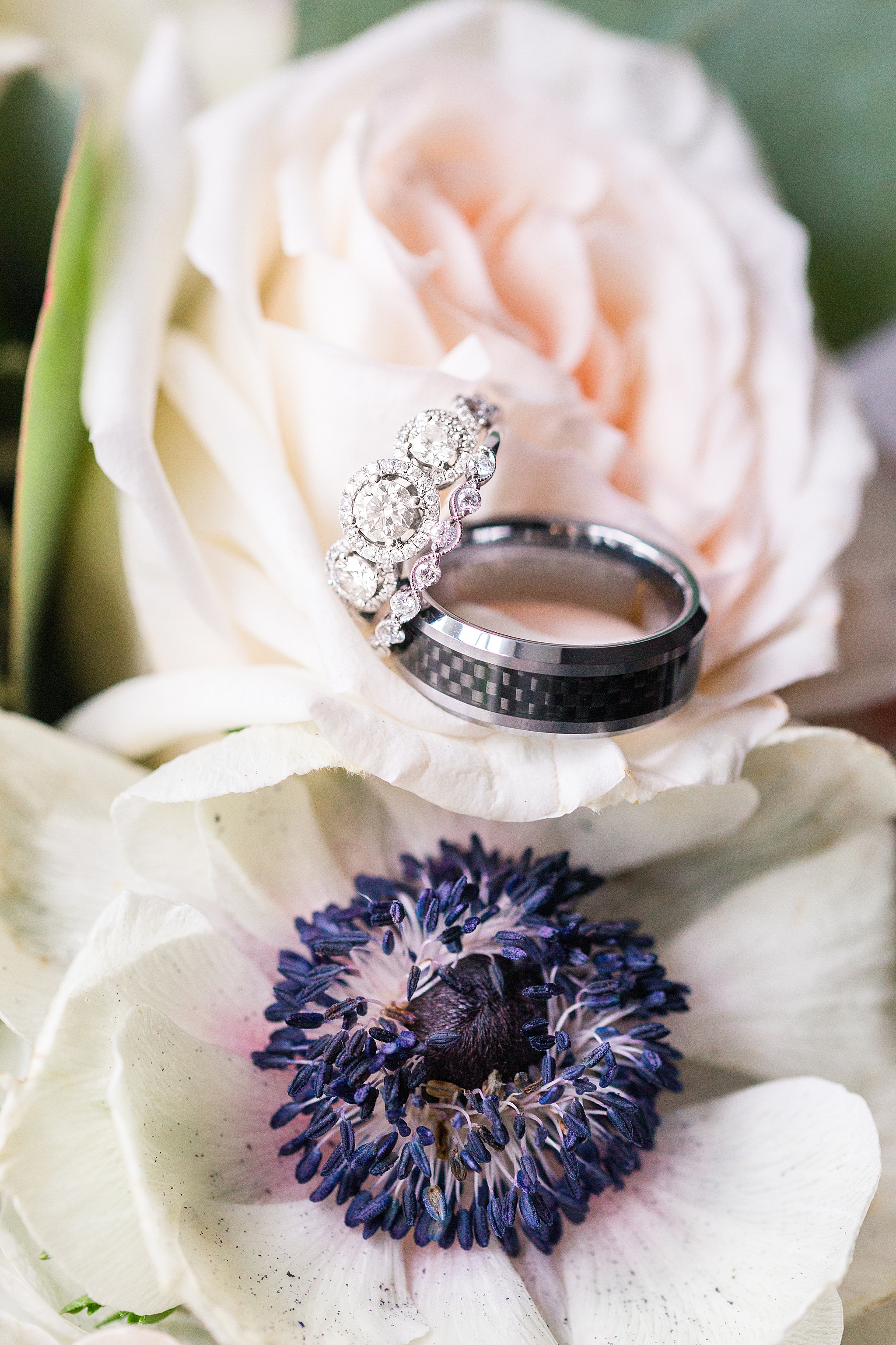 wedding jewelry photographed by Alexandra Mandato Photography