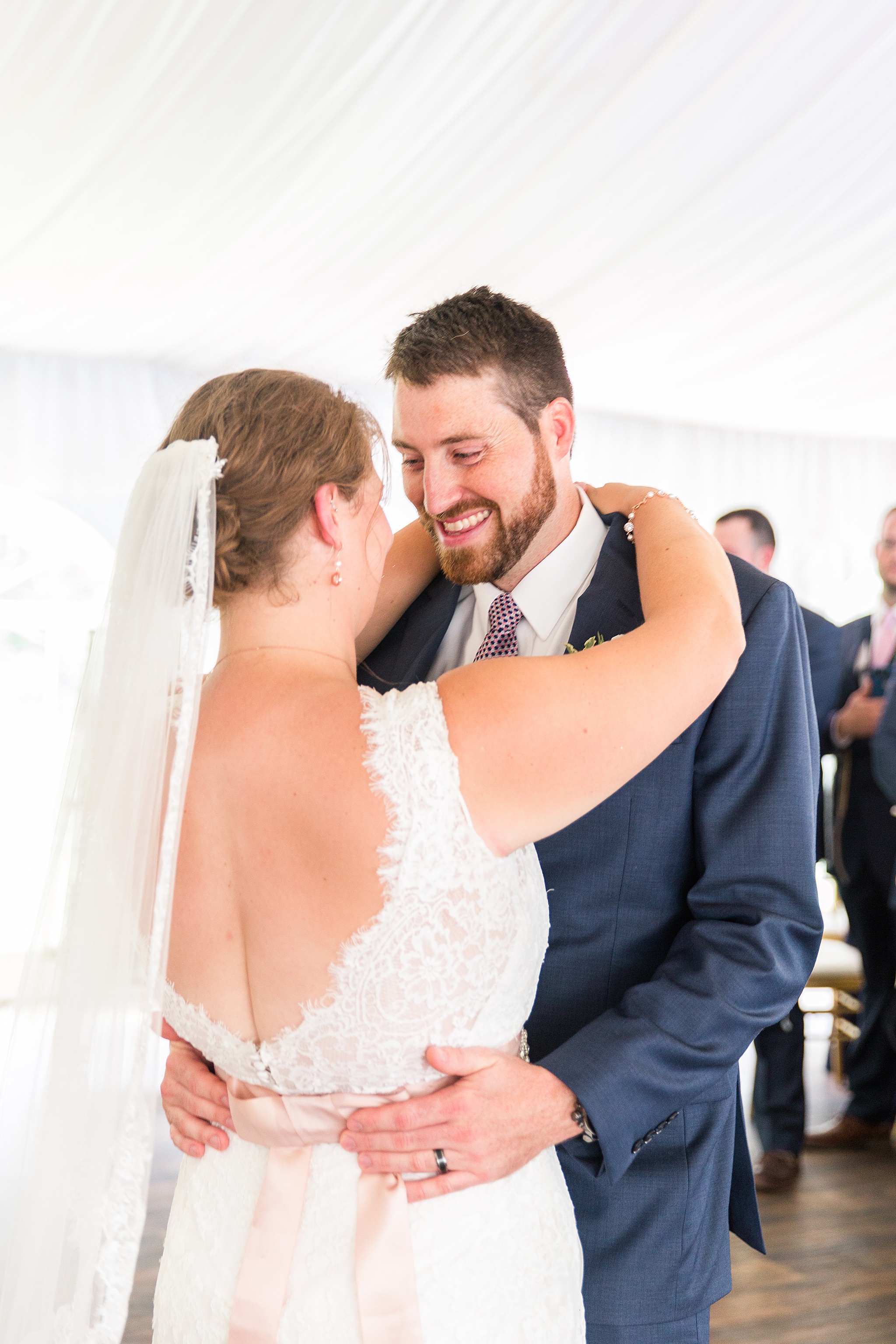 first dance at Waverly Mansion wedding photographed by Alexandra Mandato Photography