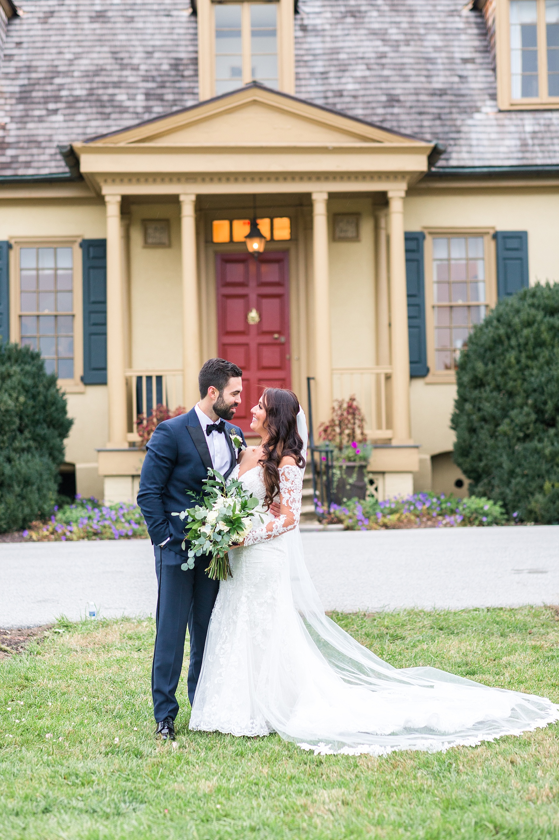 romantic Belmont Manor wedding photos by Alexandra Mandato Photography