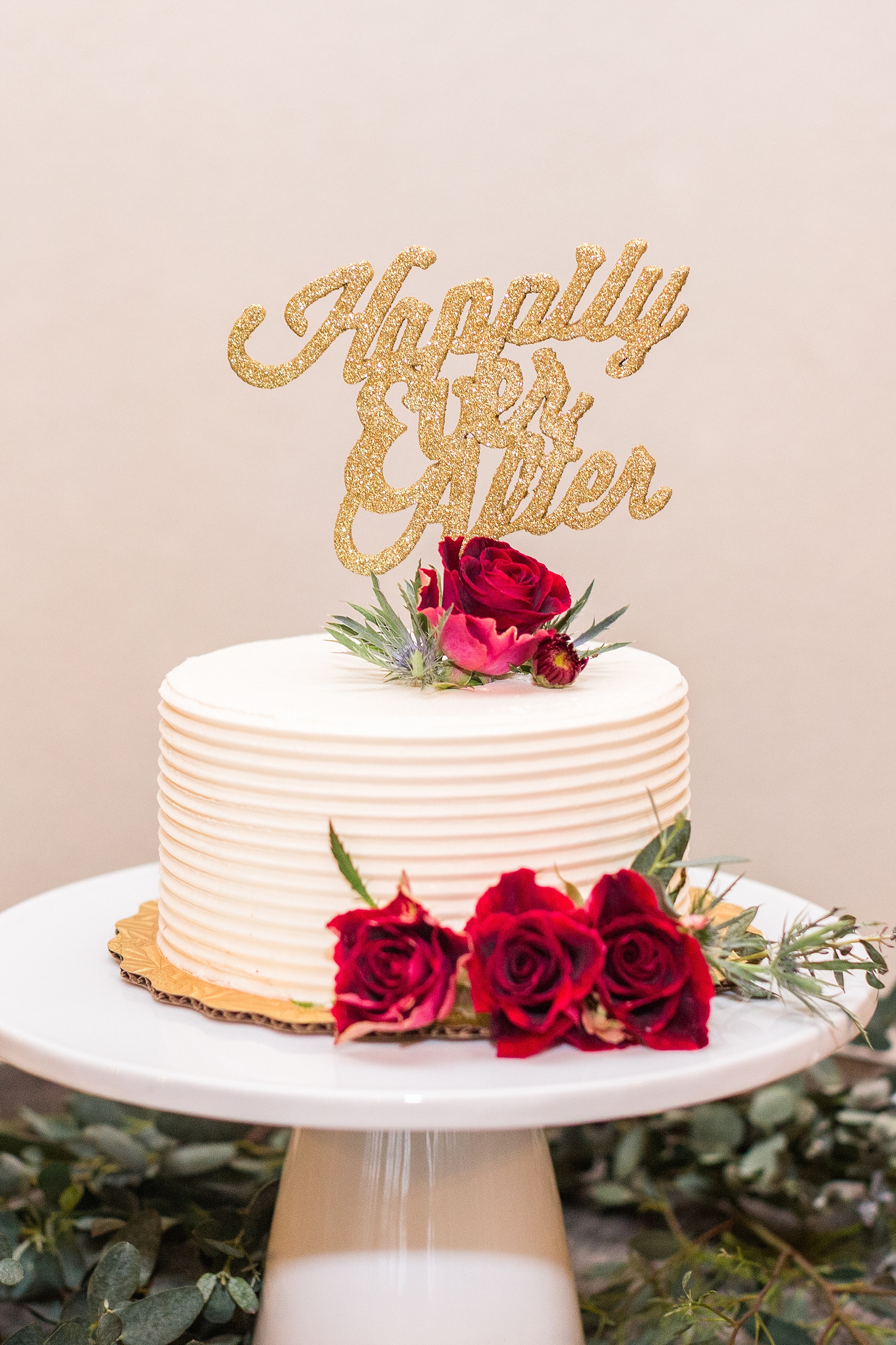 wedding cake by RSVP Catering & Events photographed by  Alexandra Mandato Photography