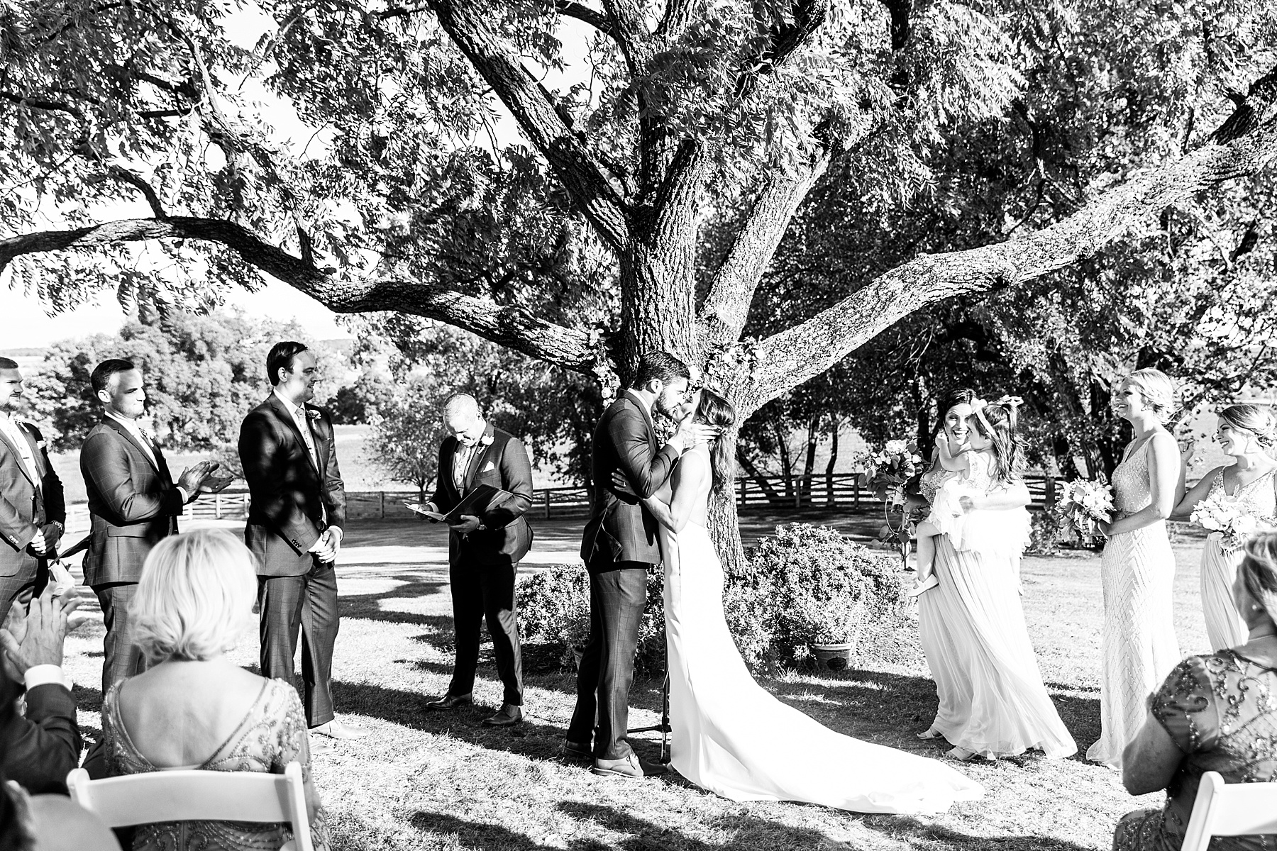 Walker's Overlook wedding ceremony by Alexandra Mandato Photography