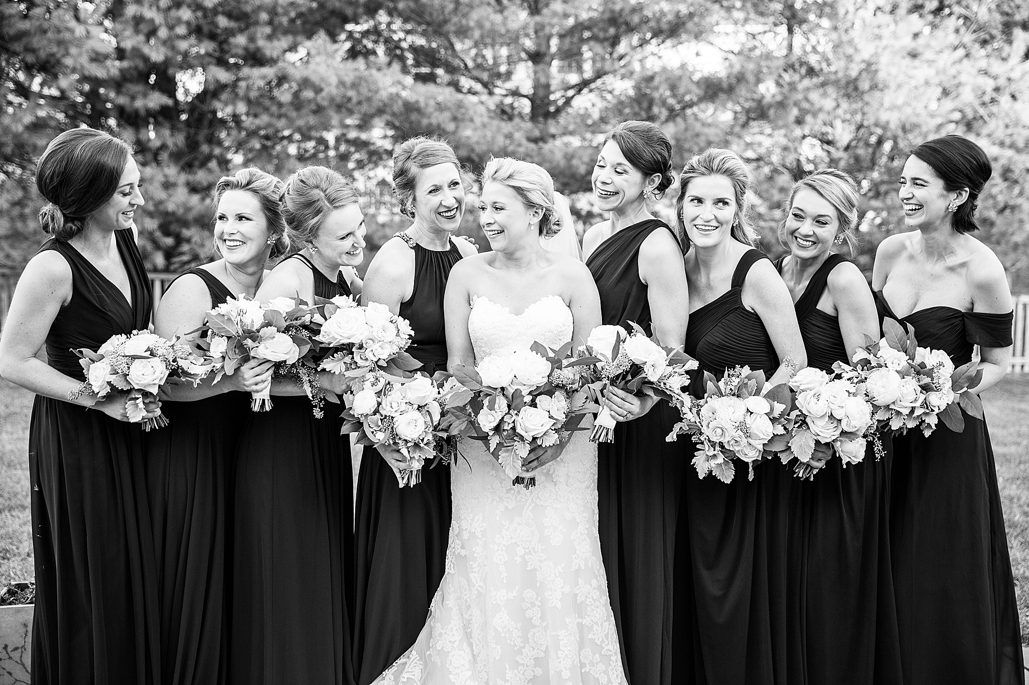 bridesmaid photos by Alexandra Mandato Photography