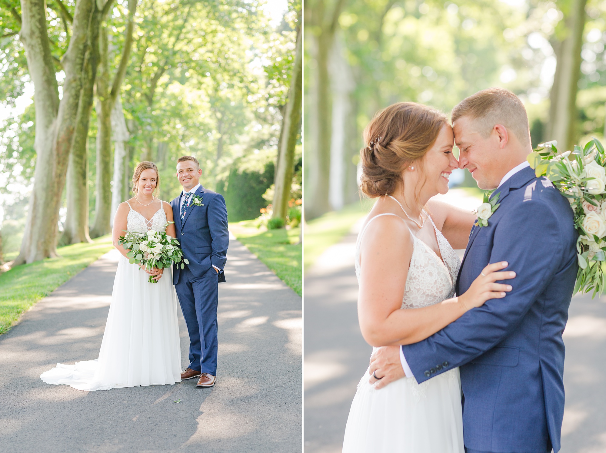 summer wedding portraits in Lancaster PA with Alexandra Mandato Photography