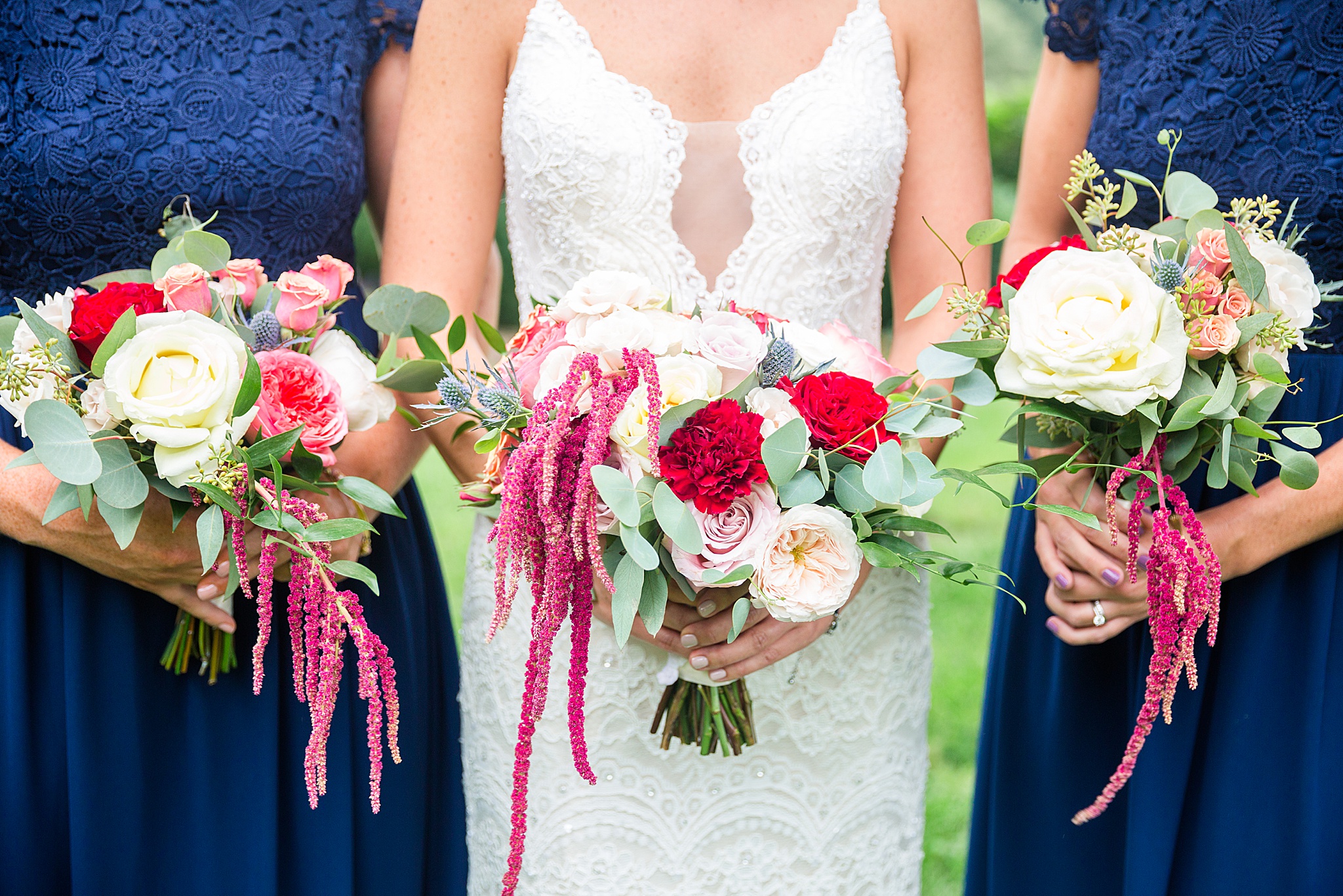 bridal flowers with Alexandra Mandato Photography