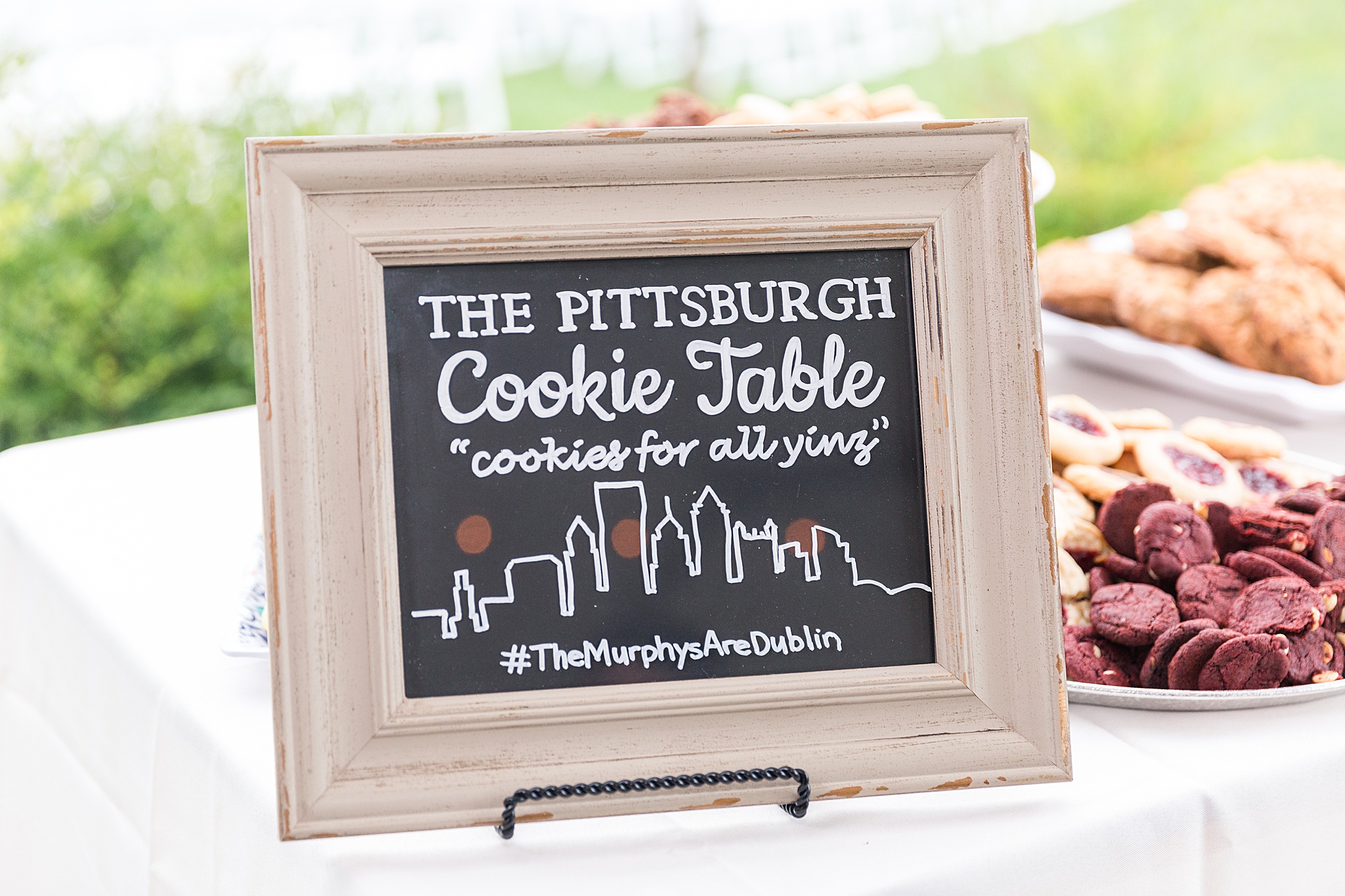 Pittsburgh cookie table photographed by Alexandra Mandato Photography