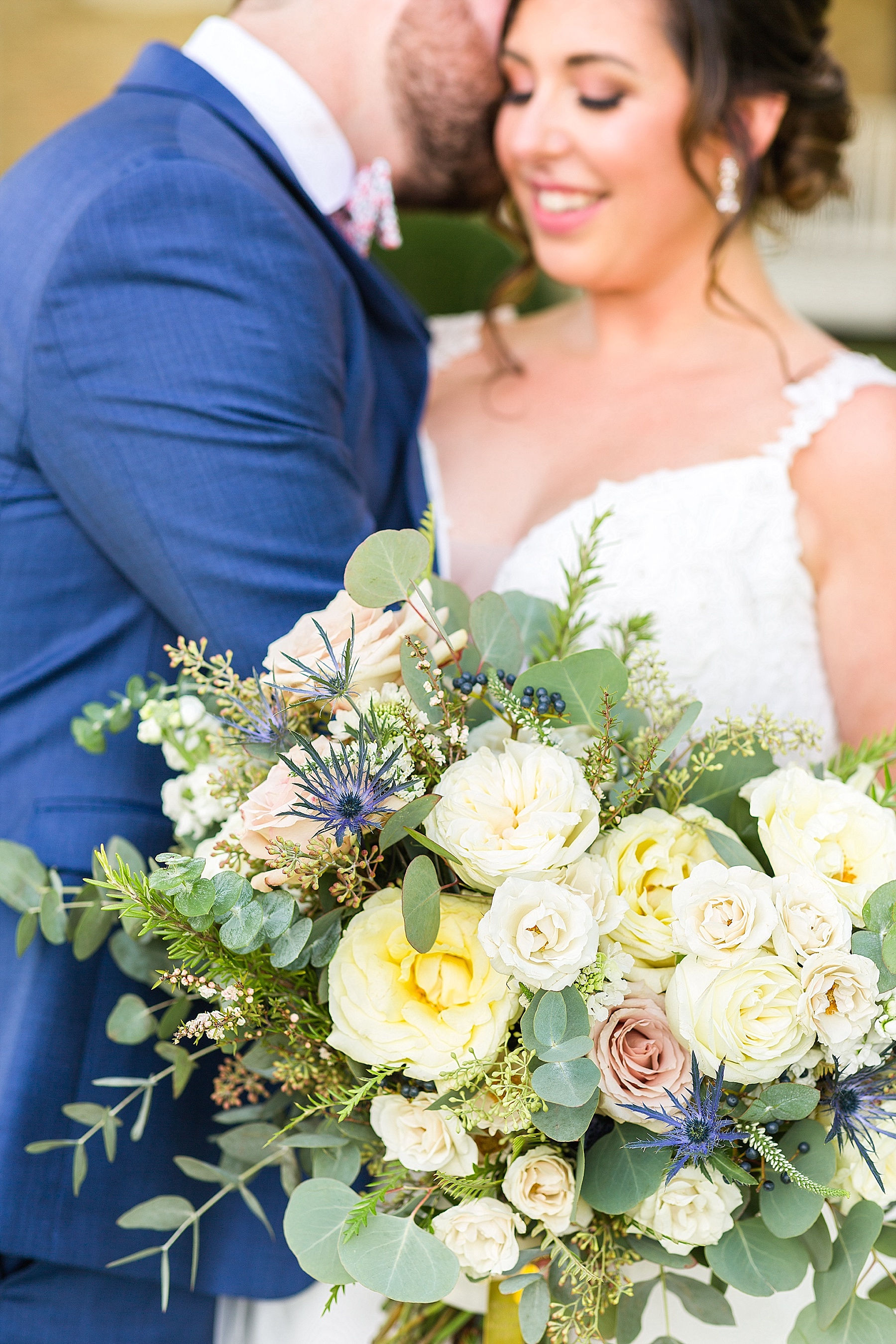 wedding bouquet by Moss + vine Event Designs photographed by Alexandra Mandato Photography