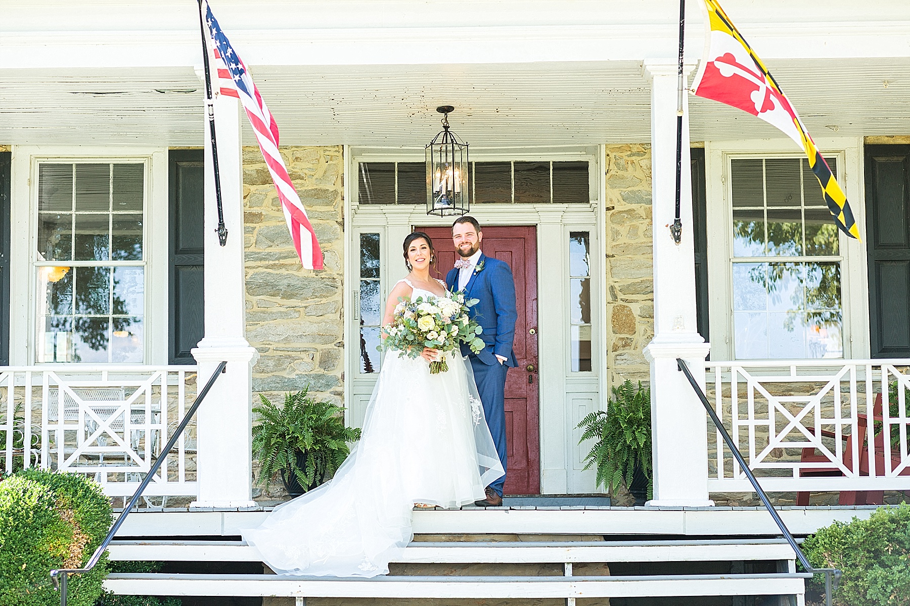 wedding portraits in Thurmont MD with Alexandra Mandato Photography