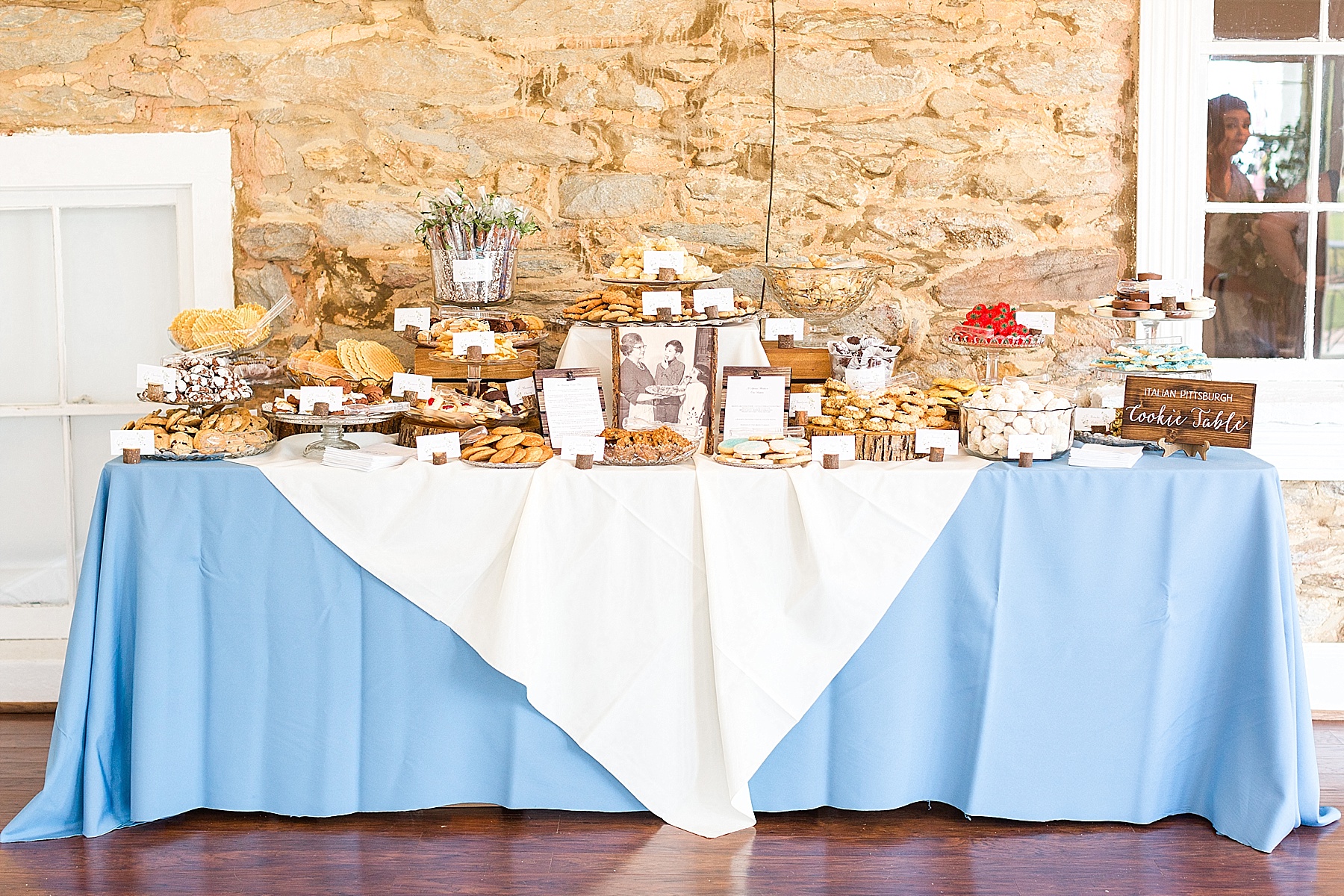 Pittsburgh cookie table photographed by Alexandra Mandato Photography
