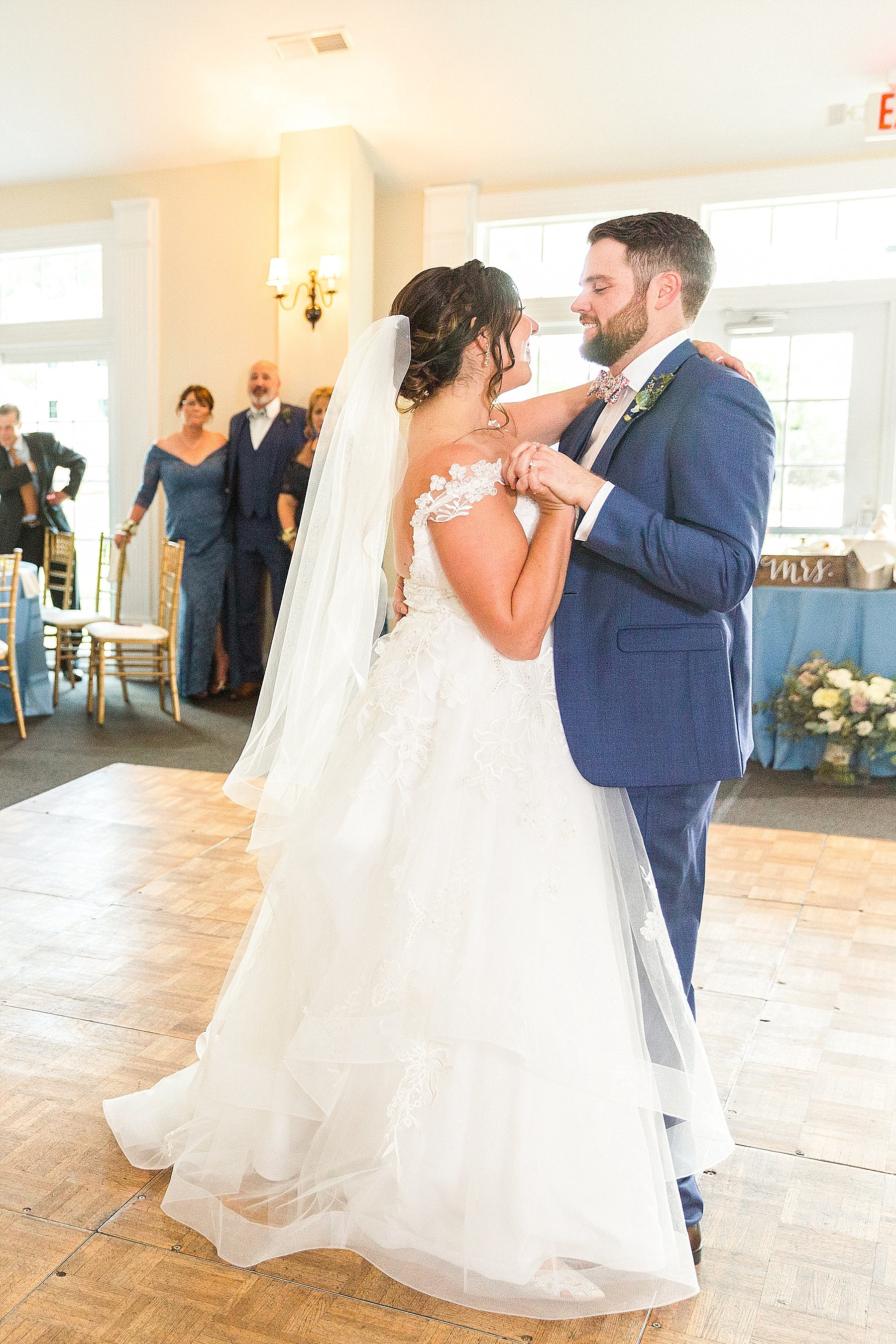 first dance as newlyweds photographed by Alexandra Mandato Photography