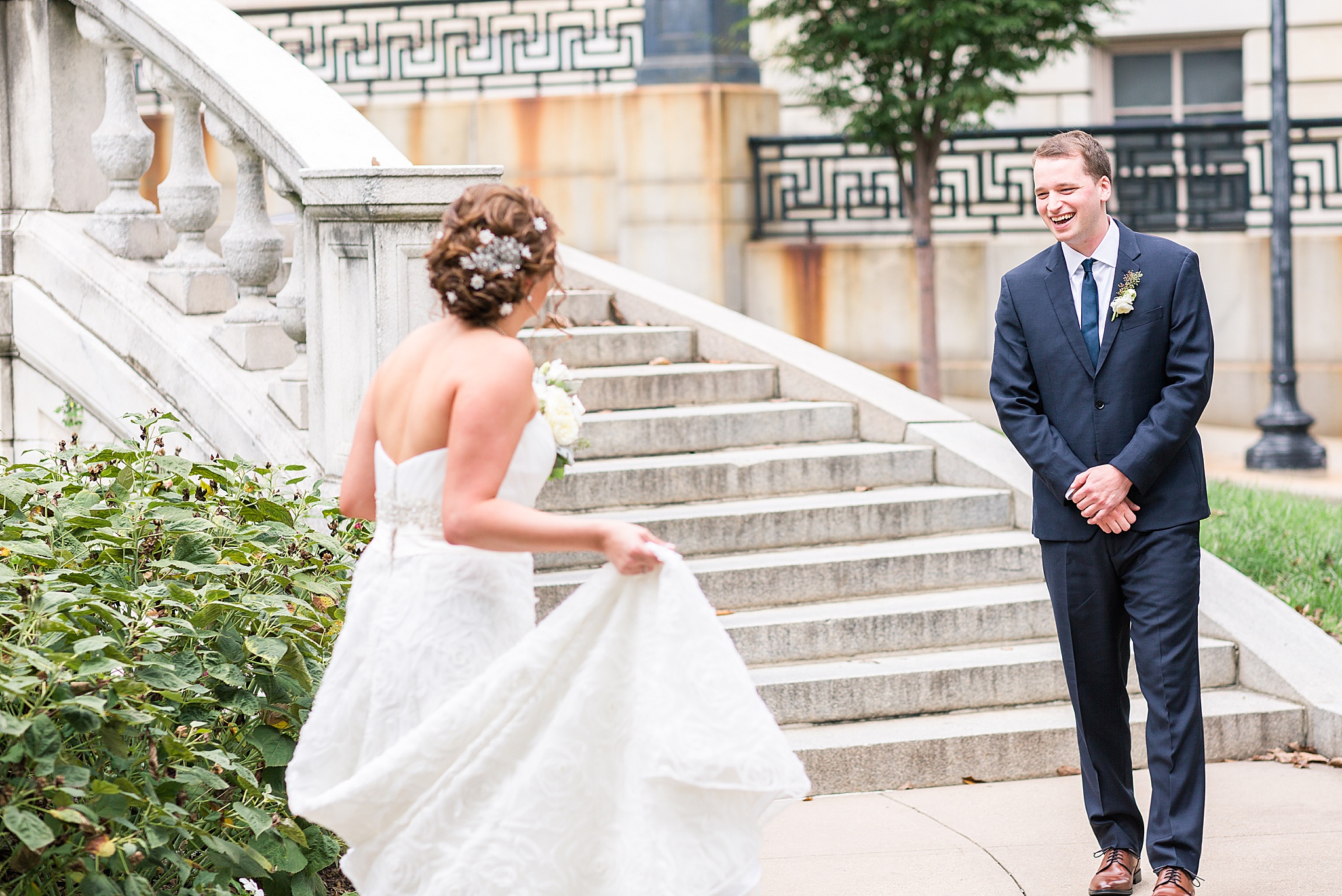 first look in Baltimore photographed by Alexandra Mandato Photography