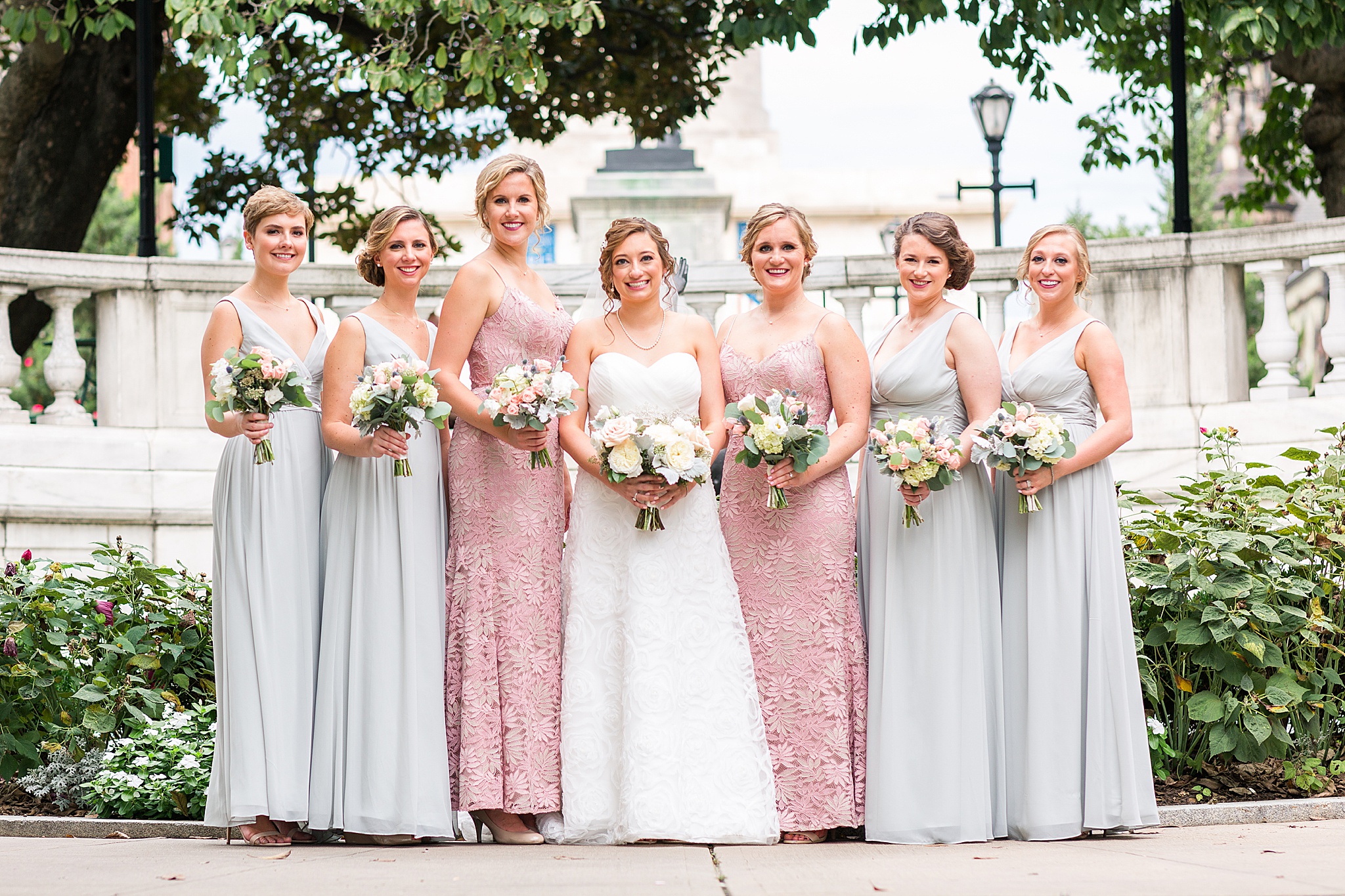 bridesmaids photographed by Alexandra Mandato Photography