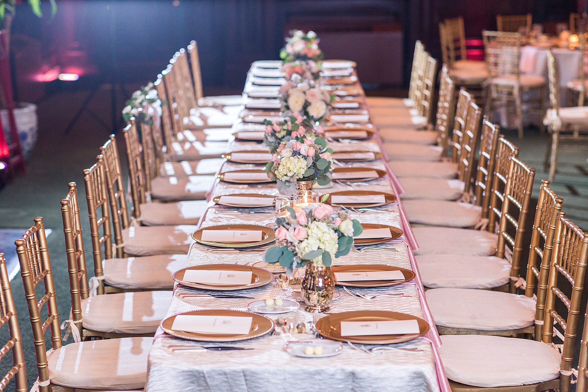 wedding reception photographed by maryland wedding photographer Alexandra Mandato Photography