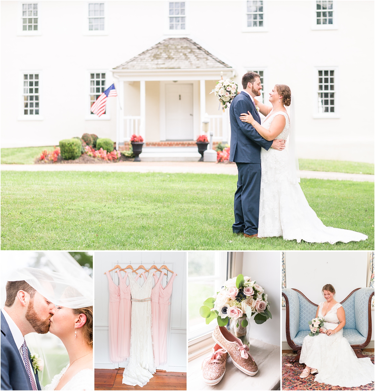 Historic Waverly Mansion Wedding photographed by Alexandra Mandato Photography