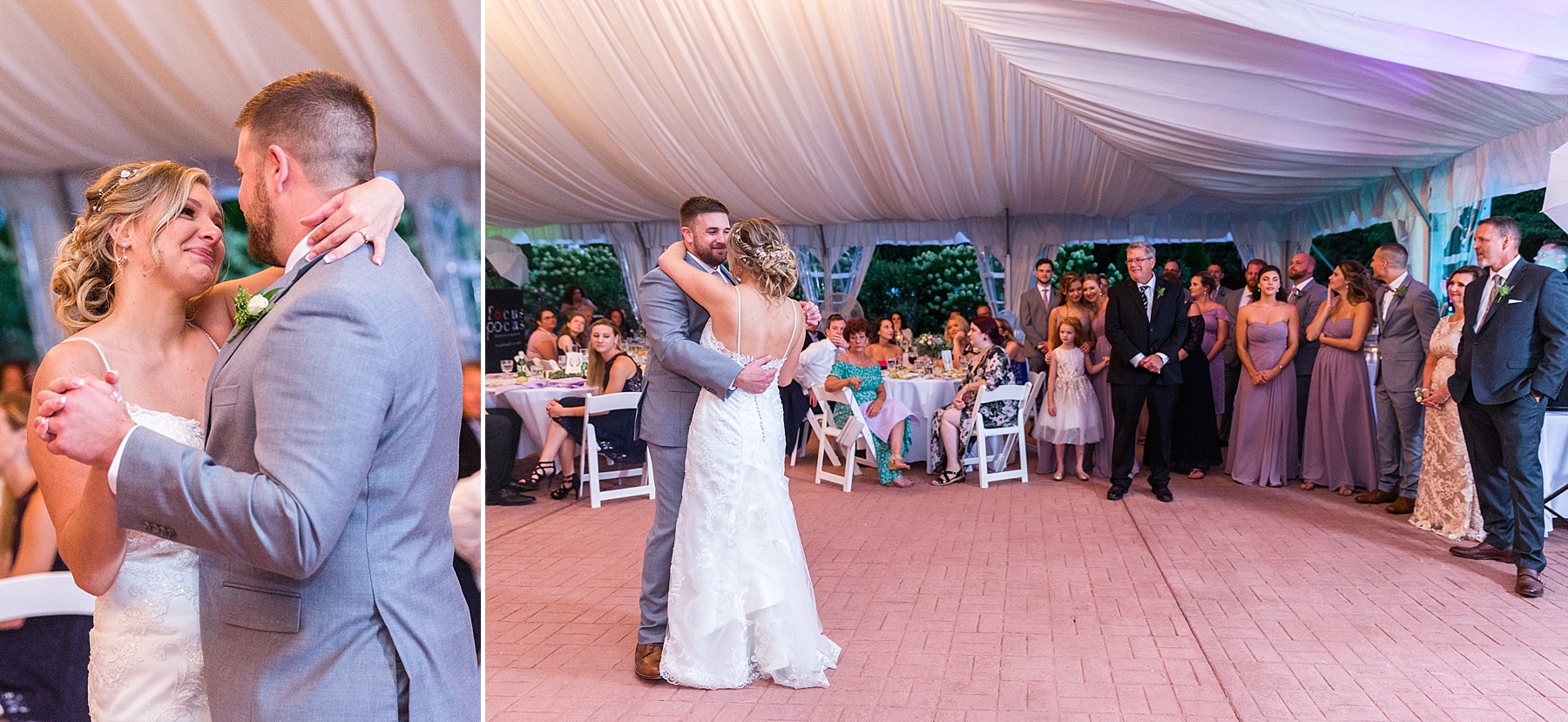 Alexandra Mandato Photography photographs first dance in Maryland