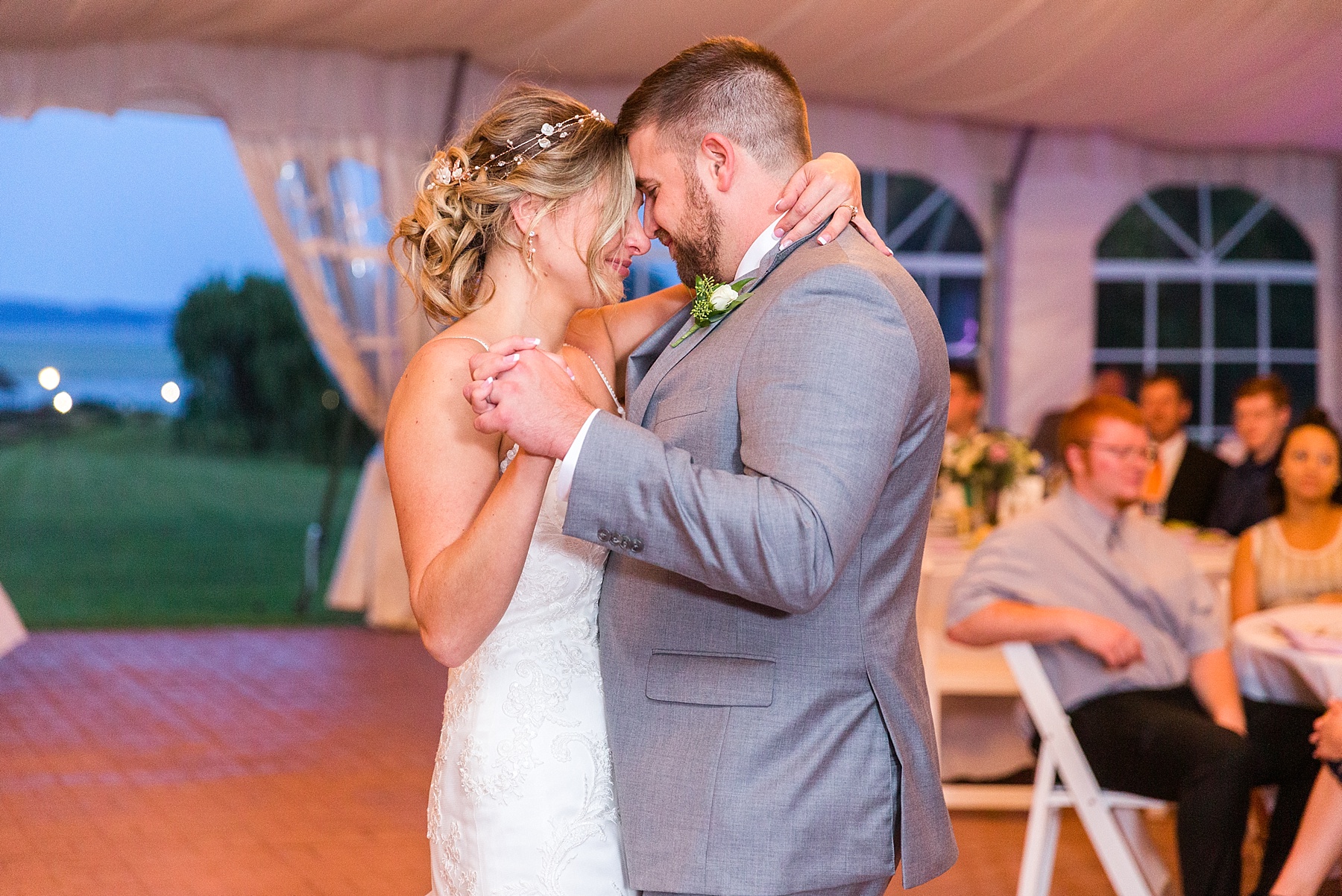 romantic first dance photographed by Alexandra Mandato Photography