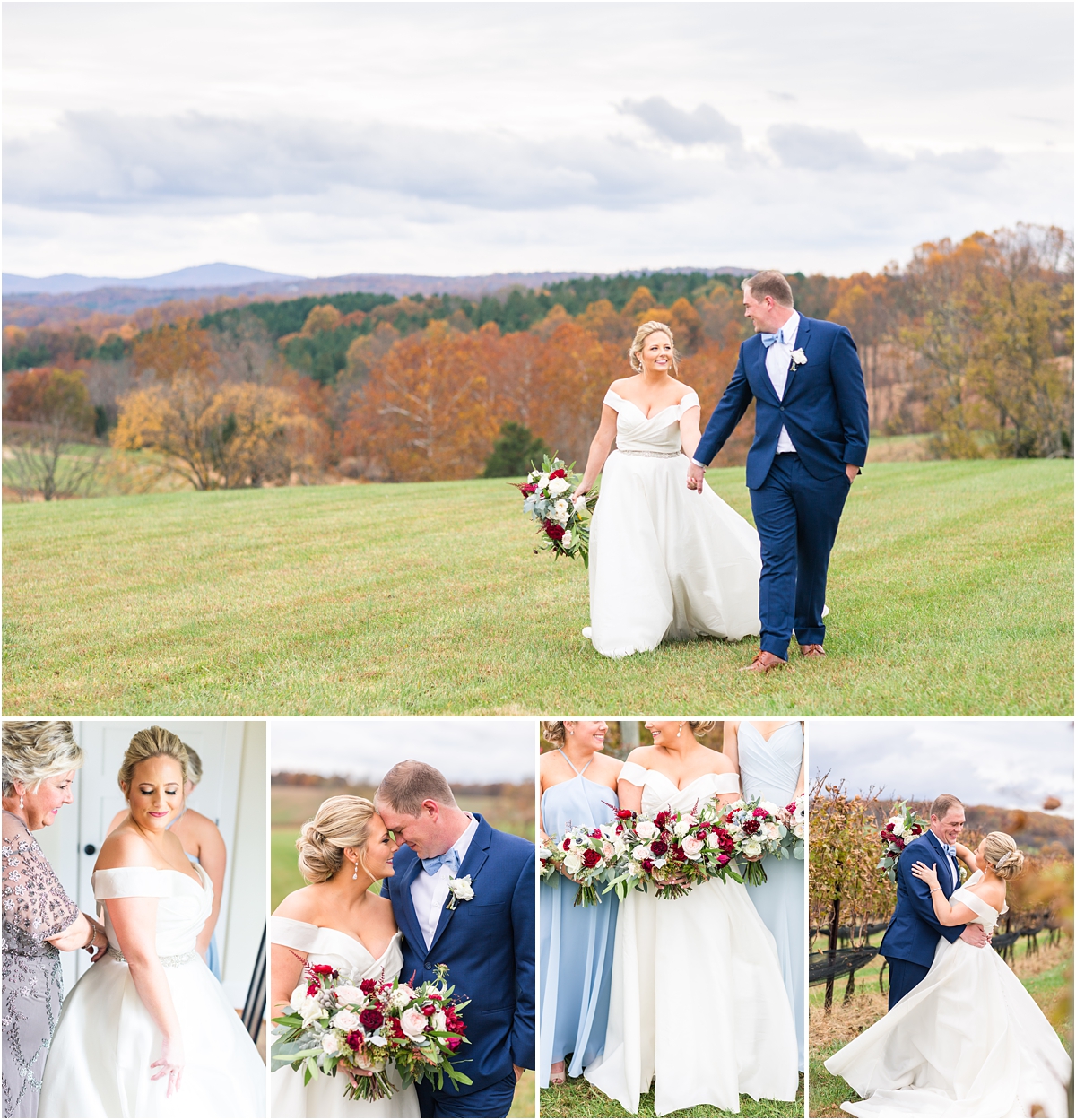 Stone Tower Winery wedding photographed by Virginia wedding photographer Alexandra Mandato Photography