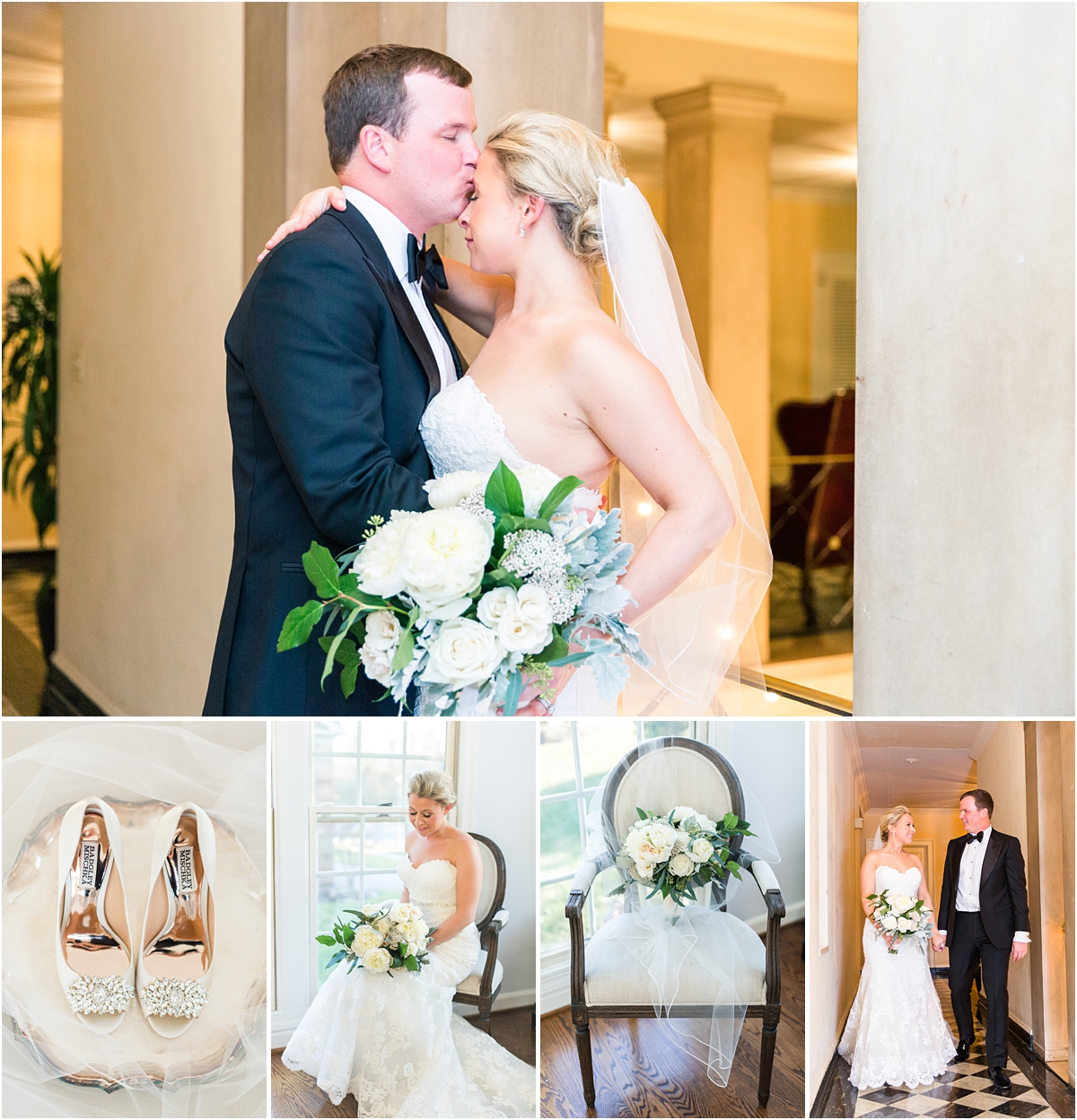 Baltimore Country Club wedding day photographed by Baltimore MD wedding photographer Alexandra Mandato Photography