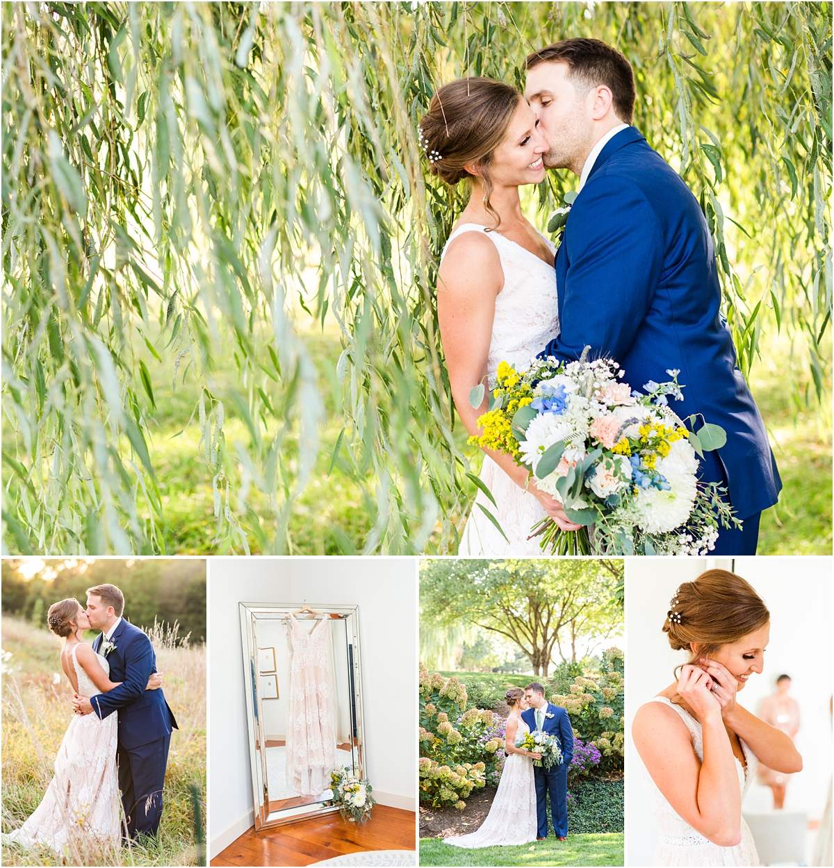 Farm at Eagles Ridge Wedding photographed by PA wedding photographer Alexandra Mandato Photography