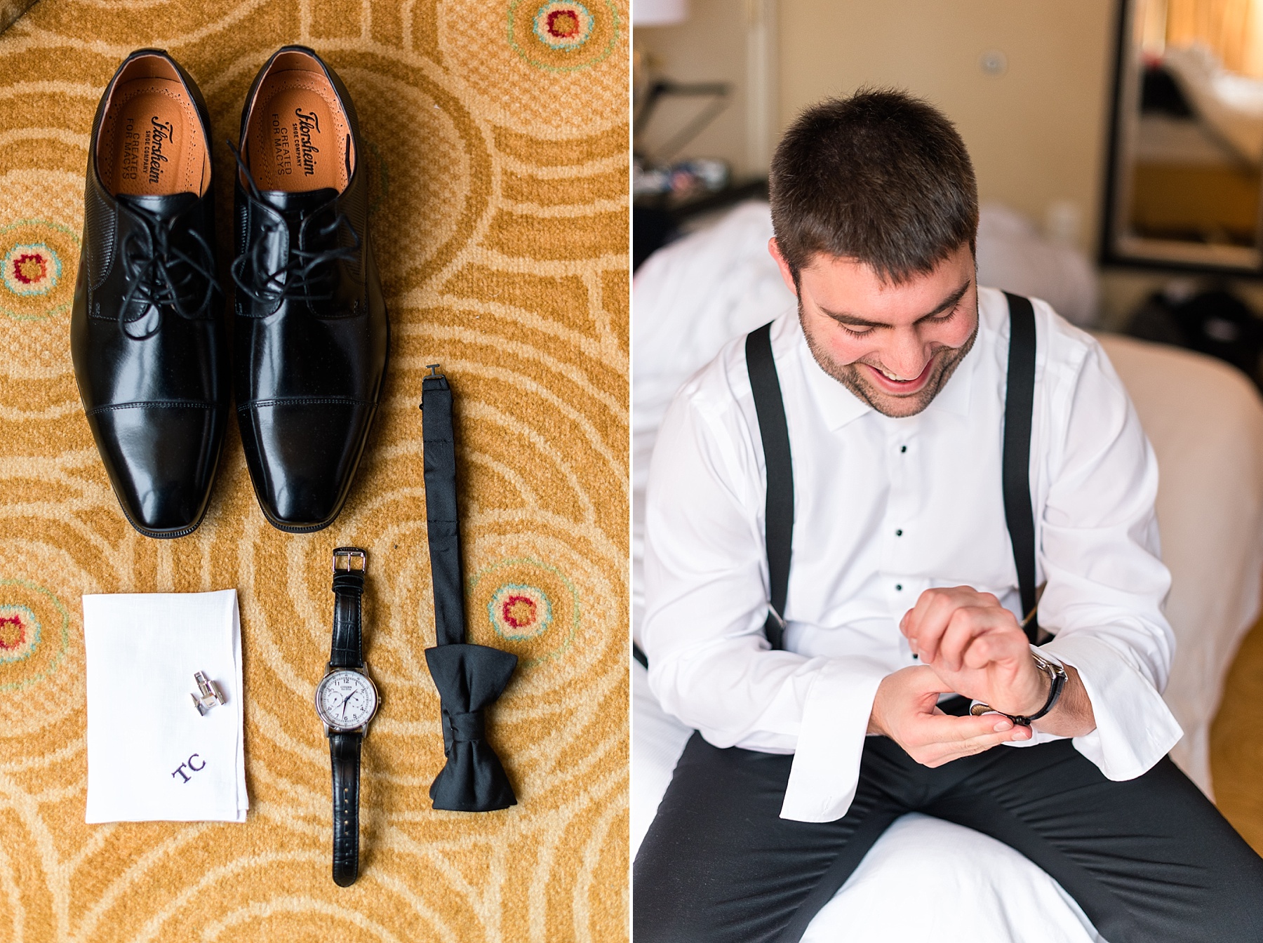 groom details photographed by Alexandra Mandato Photography