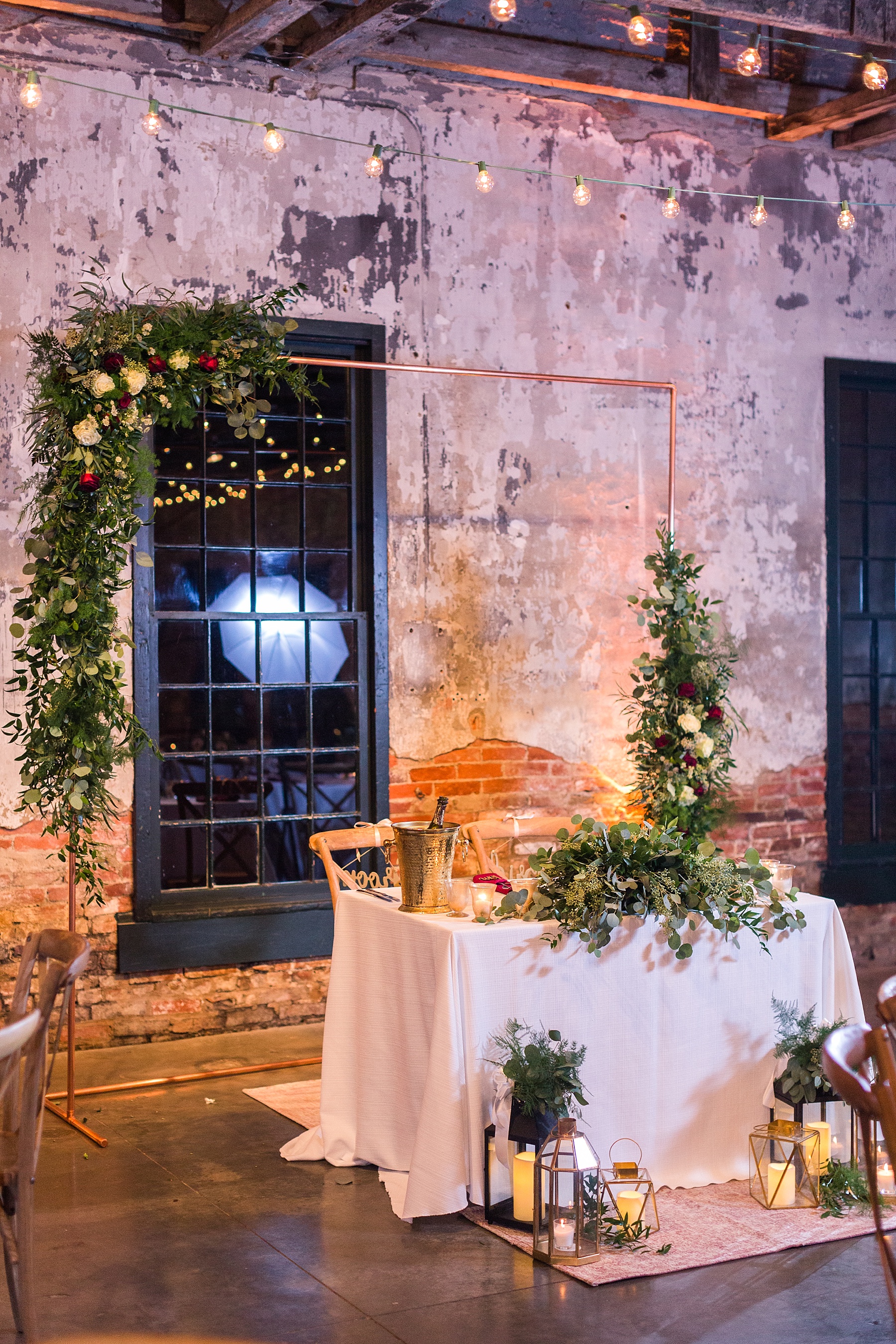 Baltimore wedding reception details photographed by Alexandra Mandato Photography