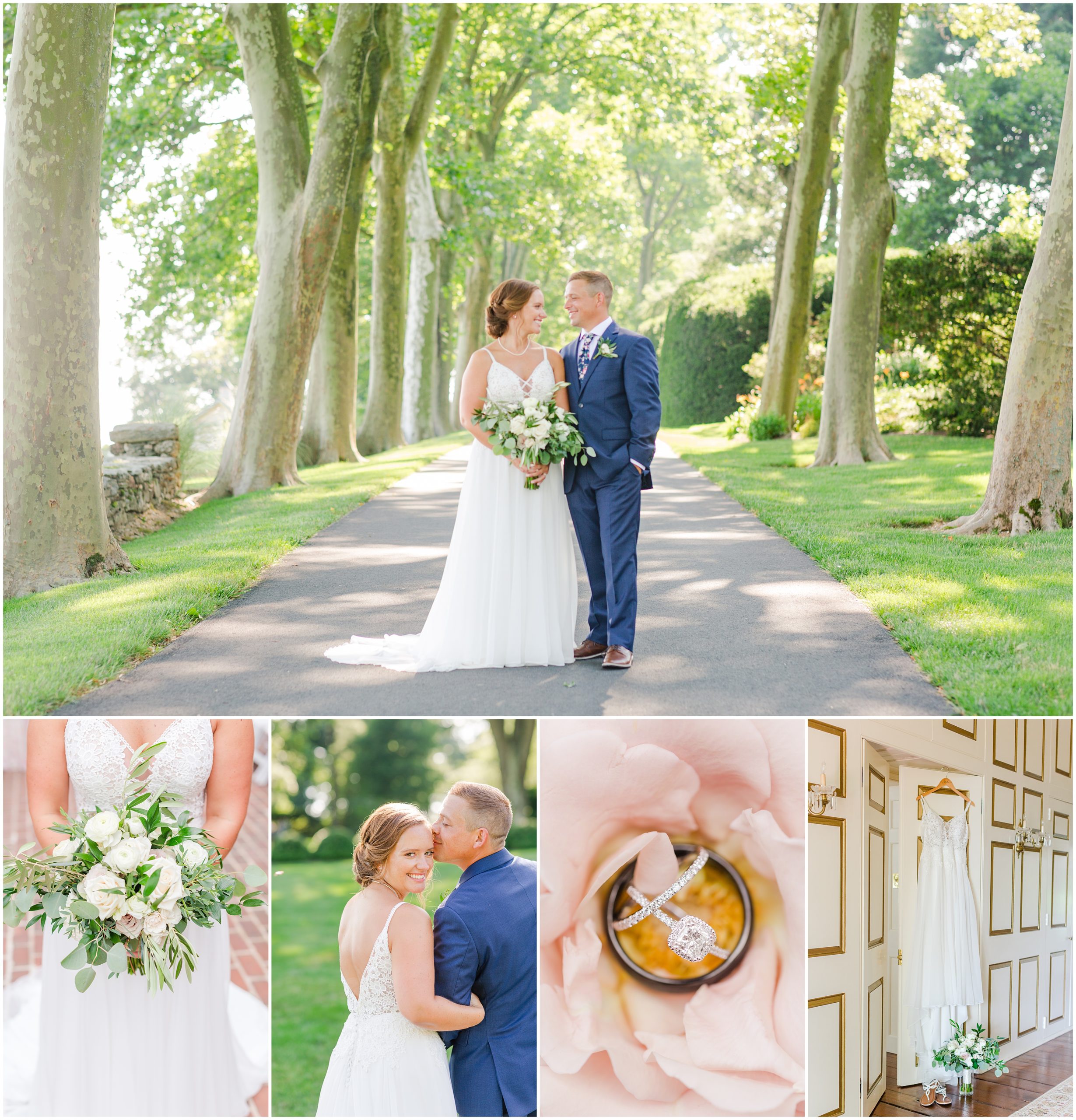 Romantic Drumore Estate Wedding in Pequea, PA photographed by Alexandra Mandato Photography